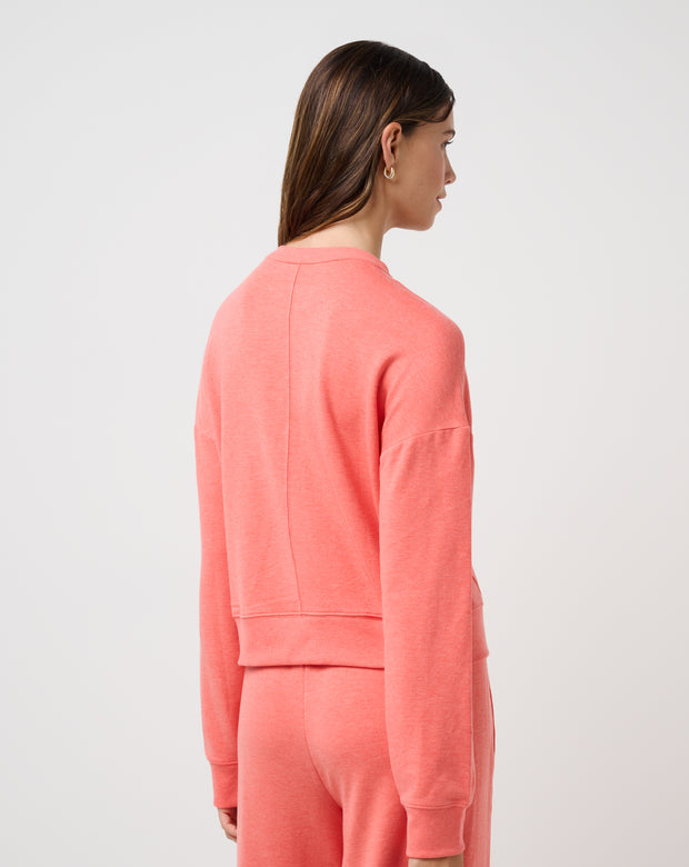 CLOUD TERRY CREW PULLOVER