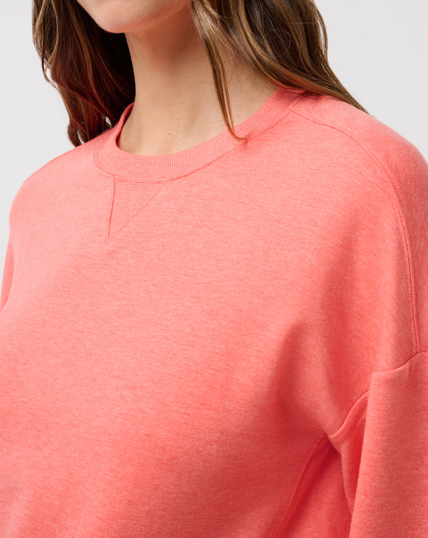 CLOUD TERRY CREW PULLOVER