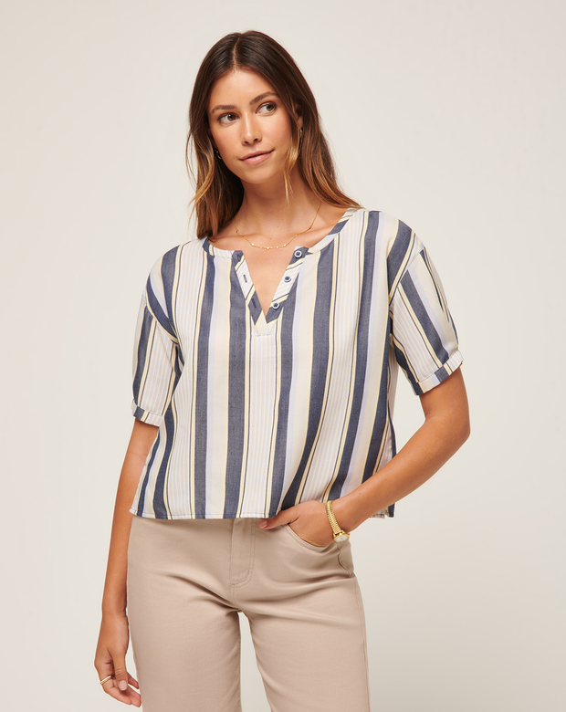 Mimosa Me Twill Top
