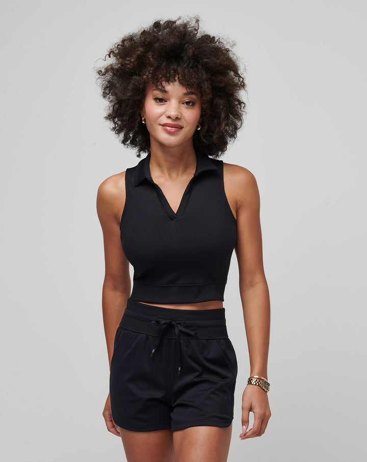 Moveknit Sleeveless V-Neck Polo