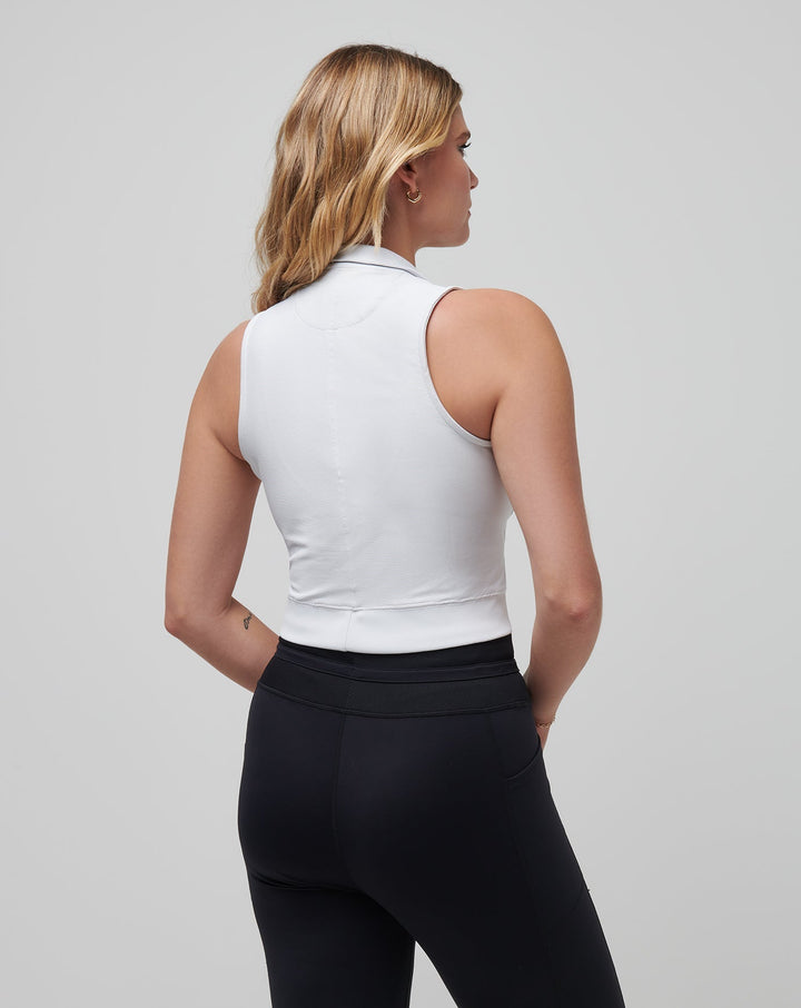 Moveknit Sleeveless V-Neck Polo