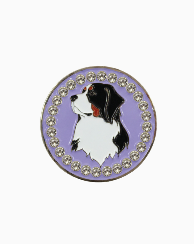 BERNESE MOUNTAIN DOG Ball Marker and Hat Clip Set