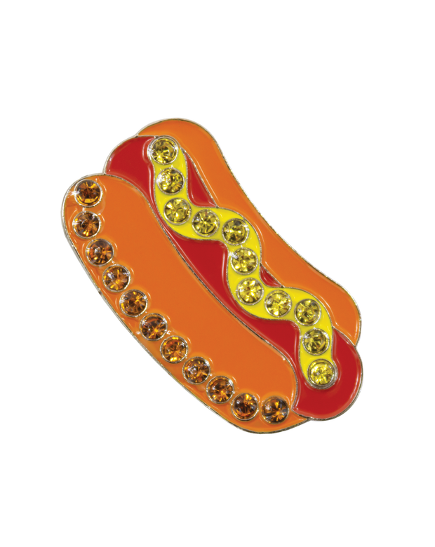 HOT DOG Ball Marker and Hat Clip Set