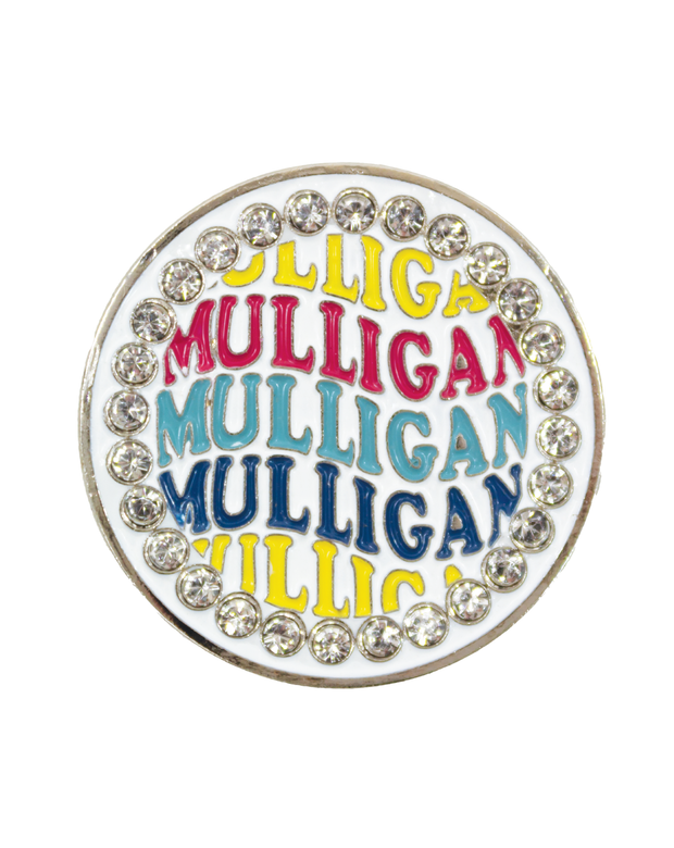MULLIGAN Ball Marker and Hat Clip Set