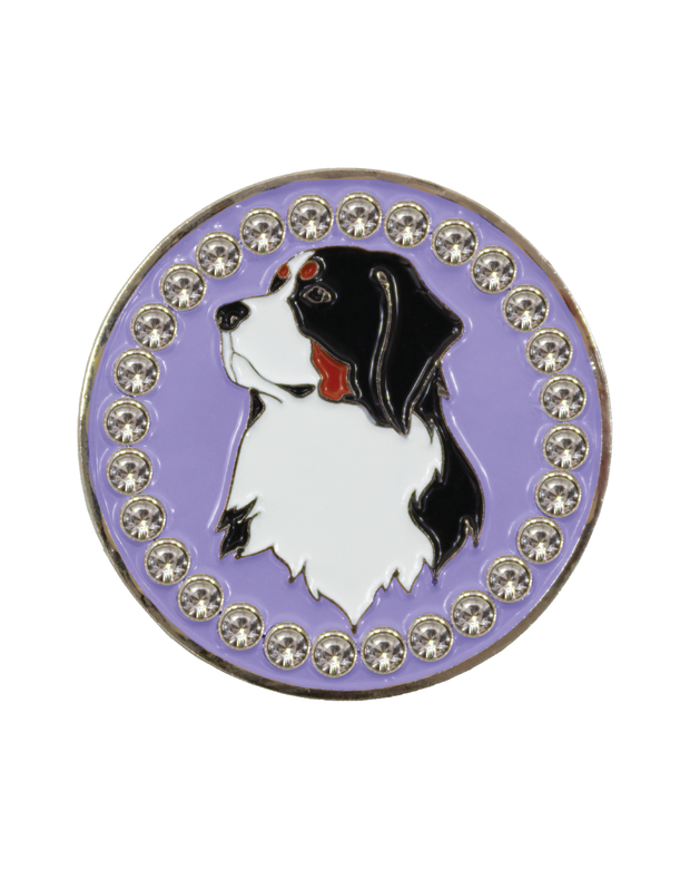 BERNESE MOUNTAIN DOG Ball Marker and Hat Clip Set