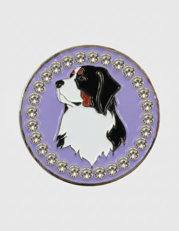 BERNESE MOUNTAIN DOG Ball Marker and Hat Clip Set