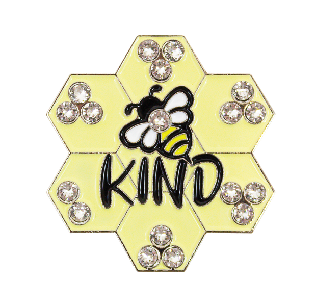 Be Kind Ball Marker and Hat Clip Set