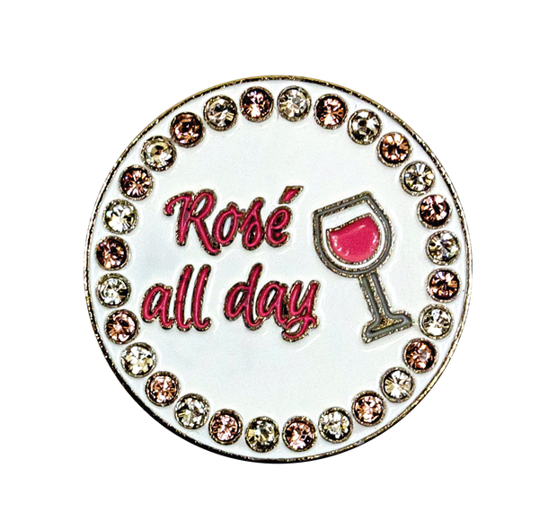 Rose All Day Ball Marker and Necklace Set