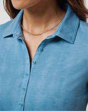 FEATHERWEIGHT ACTIVE PRINTED POLO