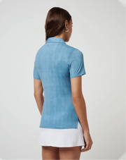 FEATHERWEIGHT ACTIVE PRINTED POLO