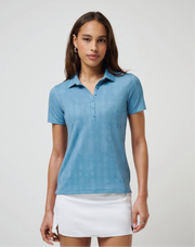 FEATHERWEIGHT ACTIVE PRINTED POLO