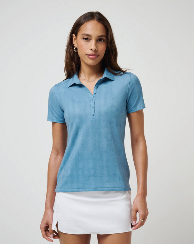 FEATHERWEIGHT ACTIVE PRINTED POLO