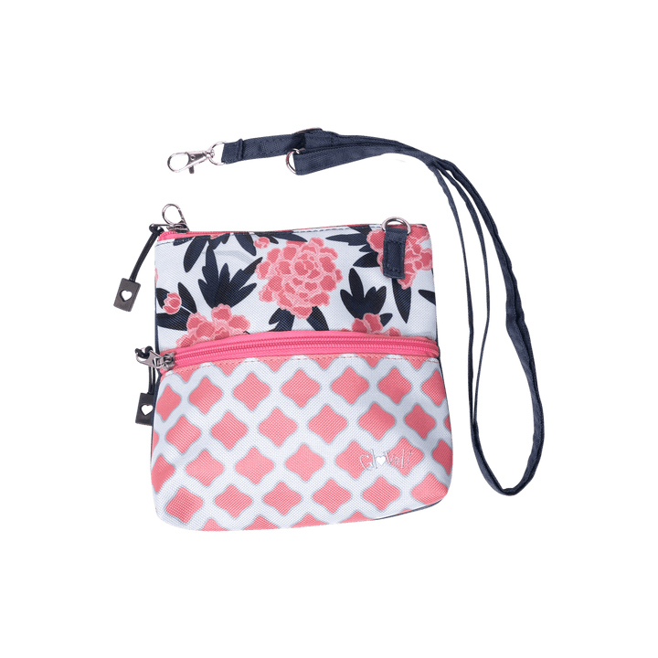 Peonies & Par Zip Carry-All Bag