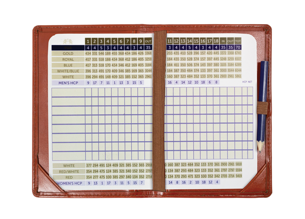 Booklet Scorecard Holder