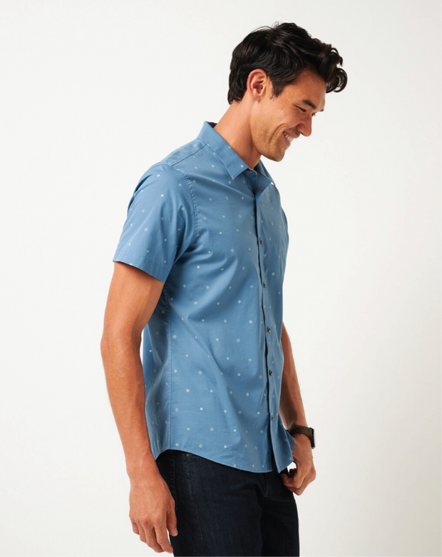 PER ASPERA BUTTON-UP