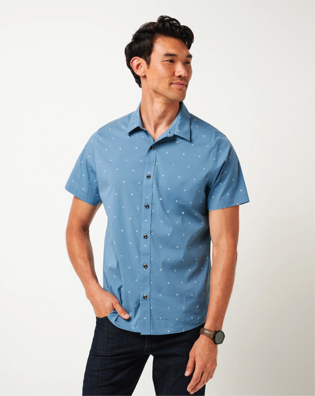 PER ASPERA BUTTON-UP