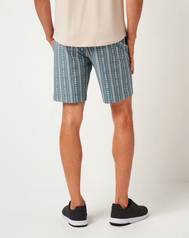 TECH CHINO PRINT SHORTS