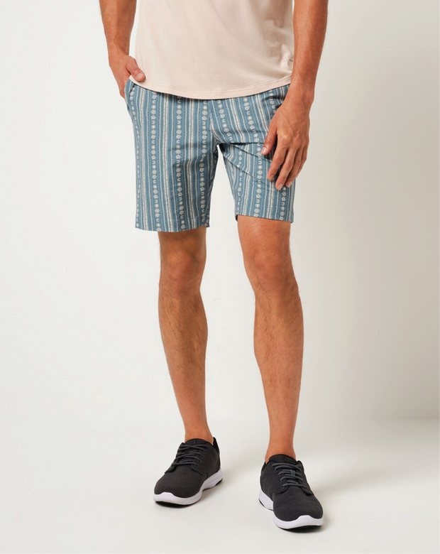 TECH CHINO PRINT SHORTS