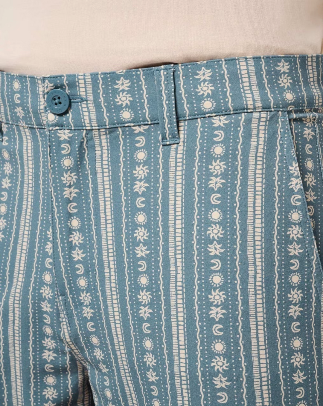 Tech Chino Print Shorts