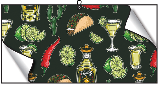 Tacos & Tequila Caddie Performance Towel