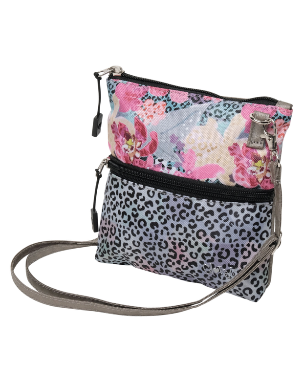 Orchid Cheetah Zip Carry-All Bag