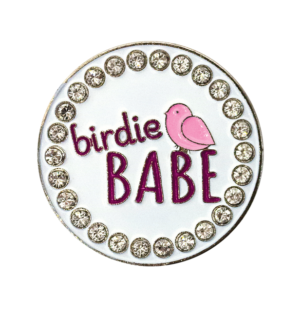 Birdie Babe Ball Marker and Hat Clip Set