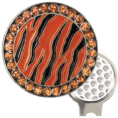 Tiger Queen Ball Marker and Hat Clip Set