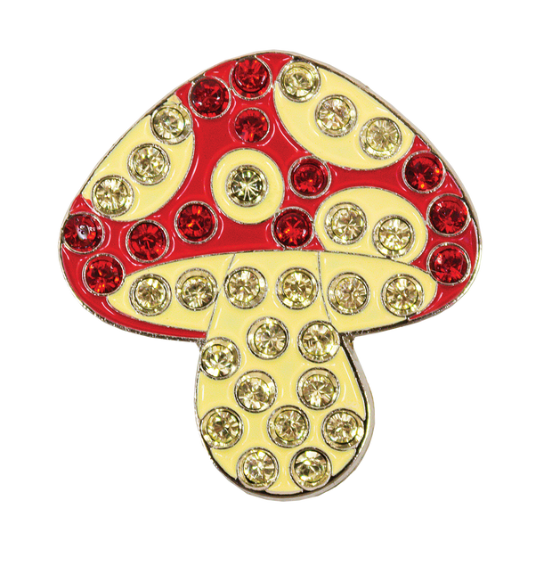 Mushroom Ball Marker and Hat Clip Set